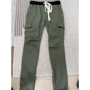 Japense style Cargo pants with ankle zipper